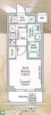 ルフレ グランデ川口の物件間取画像